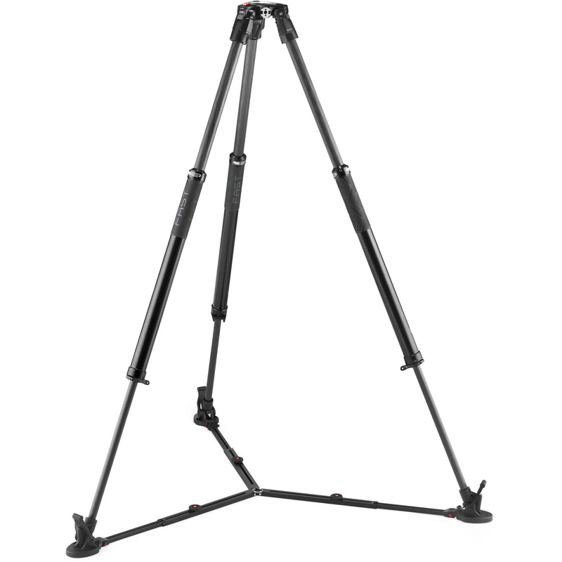 Manfrotto Nitrotech 608 Fluid Head with 635 FAST Single Leg Carbon Fiber Tripod