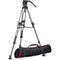 Manfrotto Nitrotech 608 Fluid Head with 635 FAST Single Leg Carbon Fiber Tripod