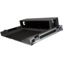 ProX Flight Case with Doghouse and Wheels for Yamaha CL5 Mixer (Silver on Black)