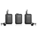 Movo Photo WMX-1-DUO 2-Person Wireless Lavalier Microphone System (2.4 GHz)