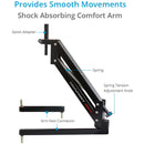 FLYCAM HD-3000 Stabilizer with Sliding QR Platform, Table Clamp, and Comfort Arm & Vest