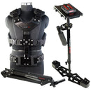 FLYCAM HD-3000 Stabilizer with Sliding QR Platform, Table Clamp, and Comfort Arm & Vest