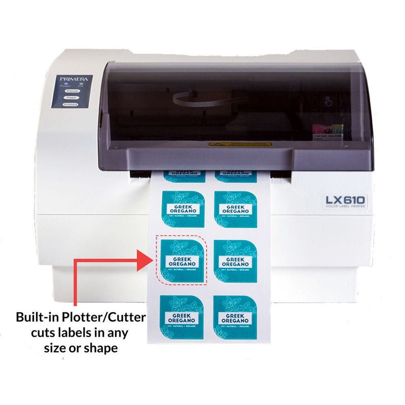 Primera LX610 Color Label Printer with Plotter & Cutter