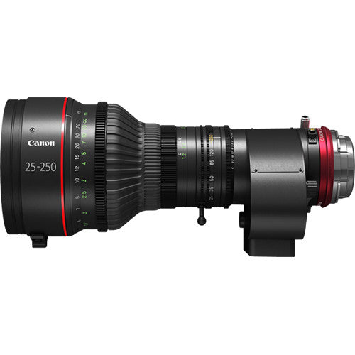 Canon CINE-SERVO 25-250mm T2.95 Cinema Zoom Lens (PL Mount)