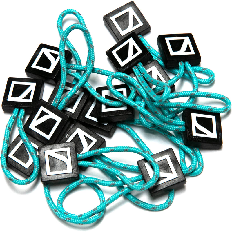 CineBags Zipper Pull 15-Pack (Seafoam)