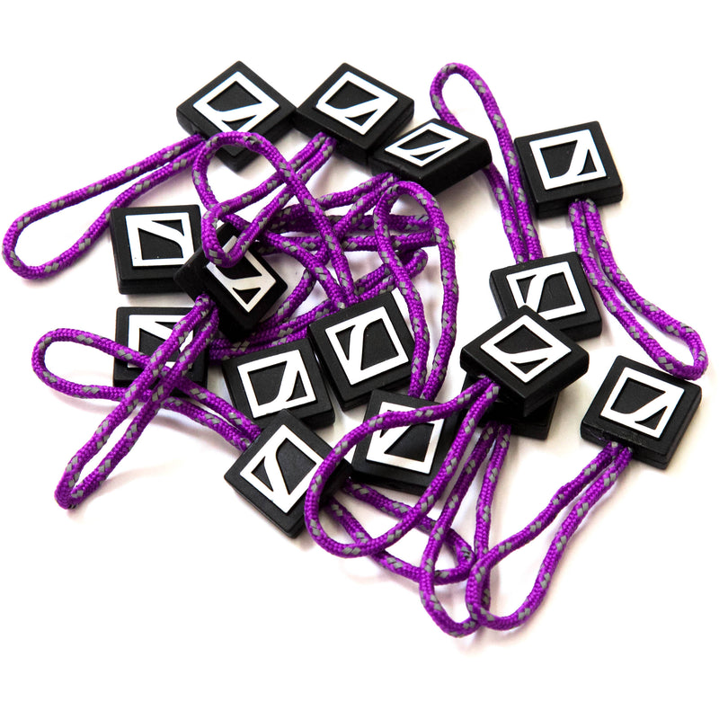 CineBags Zipper Pull 15-Pack (Purple)