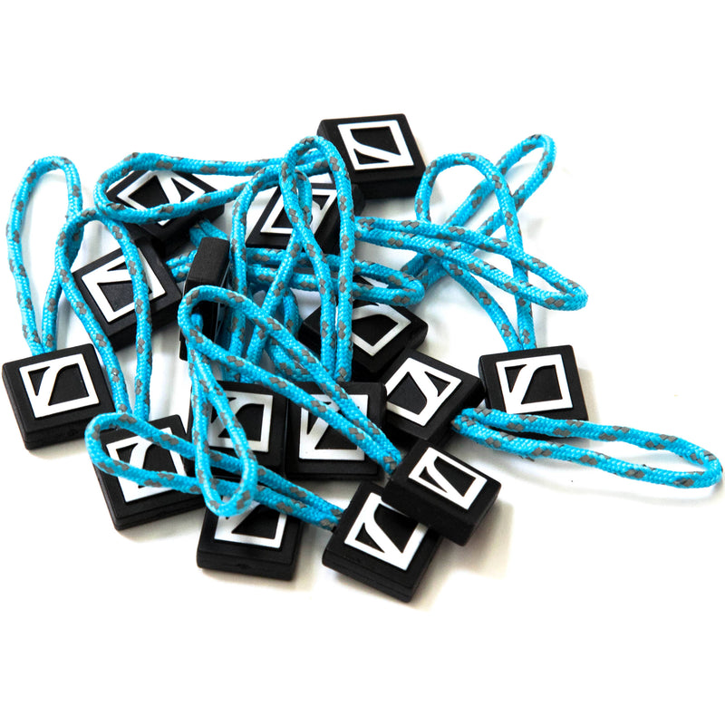 CineBags Zipper Pull 15-Pack (Aqua)