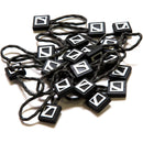 CineBags Zipper Pull 15-Pack (Charcoal)