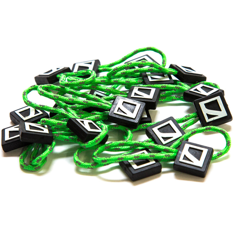 CineBags Zipper Pull 15-Pack (Lime Green)