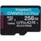 Kingston 256GB Canvas Go! Plus UHS-I microSDXC Memory Card