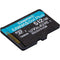 Kingston 64GB Canvas Go! Plus UHS-I microSDXC Memory Card