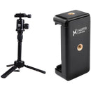 Sirui 3T-35K Table Top Tripod (Black) and Xuma Smartphone Mount Kit