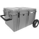 Porta Brace Wheeled Hard Case Mobile Audio Workstation (Platinum)