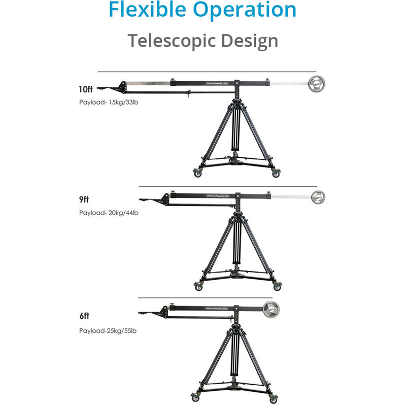 Proaim 10' Wave-2 Video Jib/Crane Arm