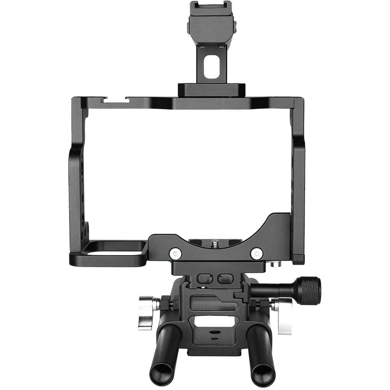 YELANGU C15 Camera Cage with Baseplate and Top Handle for Nikon Z6 and Z7