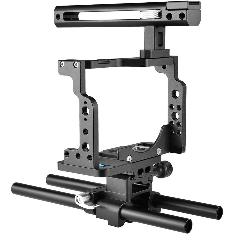YELANGU C15 Camera Cage with Baseplate and Top Handle for Nikon Z6 and Z7