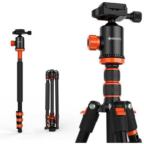 GEEKOTO AT24EVO Compact Aluminum Tripod