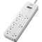 APC Home Office SurgeArrest 8-Outlet Surge Protector (6', 120V, White)