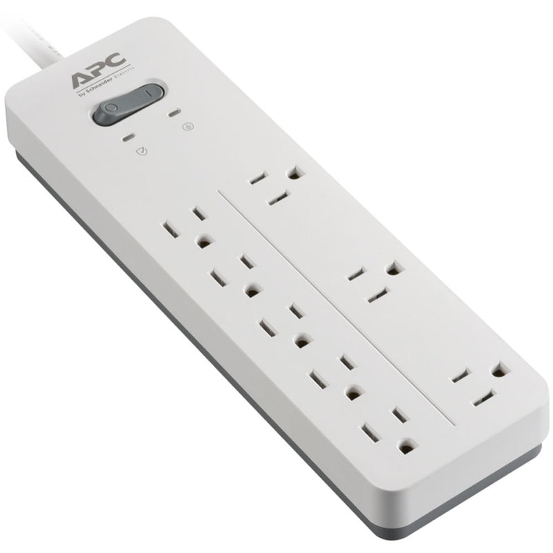 APC Home Office SurgeArrest 8-Outlet Surge Protector (6', 120V, White)