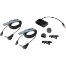 Voice Technologies Interview Kit VT500Mobile 2-Person Lavalier Microphone Bundle for Smartphones