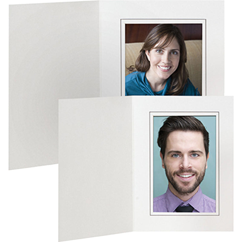 Tap Event Photo Folder (5 x 7", White, 25-Pack)