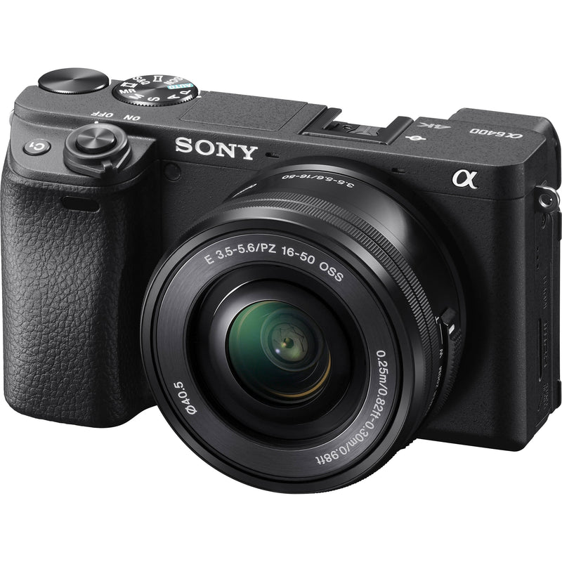 Sony a6400 Mirrorless Camera with 16-50mm Lens