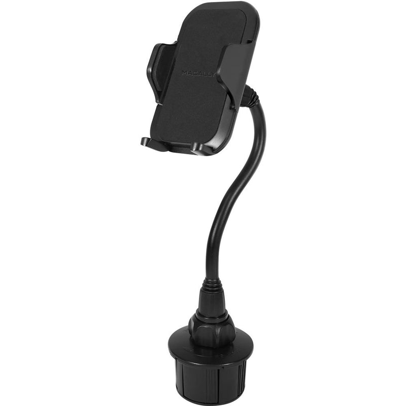 Macally Adjustable Gooseneck Smartphone Mount for Cup Holders