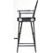 Filmcraft Pro Series Tall Director's Chair (30", Black Frame, Black Canvas)