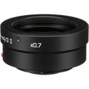 KIPON Baveyes 0.7x Mark 2 Lens Mount Adapter for M42-Mount Lens to Micro Four Thirds-Mount Camera