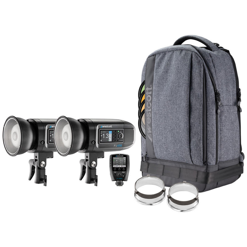 Westcott 2-Light Backpack Kit with Wireless Trigger (AUS Plug)