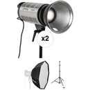 Genaray Endeavor ML-33K Daylight LED Monolight 2-Light Kit