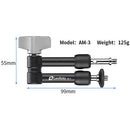 Leofoto AM-3 Magic Versa Arm Multi-Purpose Tripod Accessory Mount