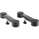 K&M Stage Piano Support Arms for Omega Stands (Black)