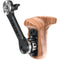 SmallRig Right-Side Wooden Handgrip with ARRI-Standard Rosette