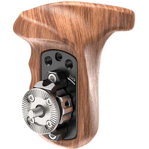 SmallRig Right-Side Wooden Handgrip with ARRI-Standard Rosette