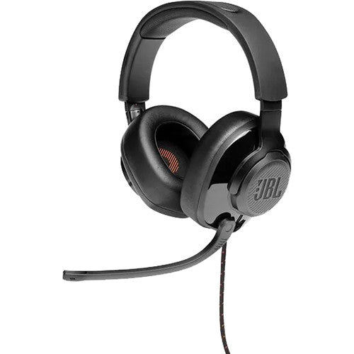 JBL Quantum 200 Wired Over-Ear Gaming Headset (Black)