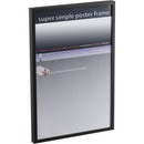 MCS Super Simple Aluminum Poster Frame (16 x 20", Black)