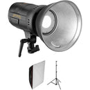 Genaray PortaBright Bi-Color LED Monolights and 36&quot; Octa Softboxes Kit