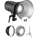 Genaray PortaBright Daylight LED Battery-Powered Monolight Display Kit