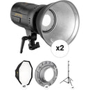 Genaray PortaBright Daylight LED Battery-Powered Monolight Display Kit