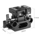 SmallRig Universal Baseplate with 15mm LWS Rod Support