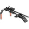 CAMVATE Pro Shoulder Mount Rig with Dual Handgrip and Lens Support Kit