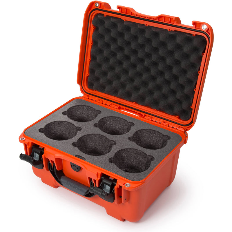 Nanuk 918 6-Lens Case with Foam Insert (Orange)