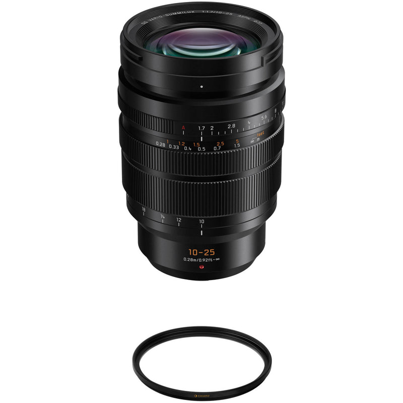 Panasonic Leica DG Vario-Summilux 10-25mm f/1.7 ASPH. Lens with UV Filter Kit