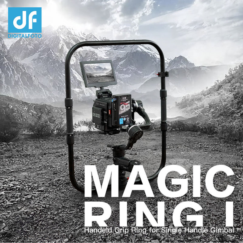 DigitalFoto Solution Limited MAGIC RING I Handheld Gimbal Ring with ARRI-Style Rosette Adapter for Zhiyun CRANE 3S