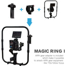 DigitalFoto Solution Limited MAGIC RING I Handheld Gimbal Ring with ARRI-Style Rosette Adapter for Zhiyun CRANE 3S