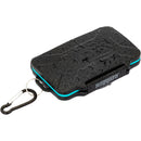 Ruggard Leda Memory Card Case for SD, microSD, and CF/CFast Cards (Black)