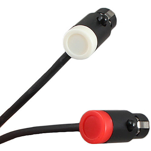 Cable Techniques Low-Profile TA3F to Low-Profile XLR-3M Male Cable for Rode Stereo VideoMic X (Pair, 24")