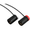 Cable Techniques Low-Profile TA3F to Low-Profile XLR-3M Male Cable for Rode Stereo VideoMic X (Pair, 24")