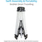 Proaim Heavy-Duty Mitchell Base Tripod Legs with Mid-Level & Ground Spreaders